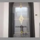 باب ليزر خفيف مع لكسان شفاف
