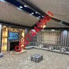 بيت شعر متحرك ضابط تلبيس قماش قرميد مظلات