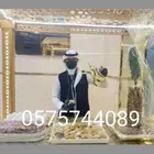 قهوجي وصبابين وتأجير شيش وجميع أنواع المعسل