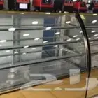 ثلاجات عرض بانكول زجاج مقوس او مربع