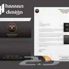 تصميم هويه بصريه كامله