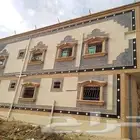 ديكورات خارجيه والياسه ملونه بلاسمنت الأبيض وكسررخام اصباني