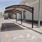 تم تركيب مظلات قوس قماش استرالي عالي الجودة مجلفن بطلاء حرار