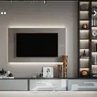 ديكورات العالميه جده رفوف شاشات مرايات