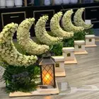 ورد رمضان هلال رمضان بالورد الطبيعي والصناعي بسعر مميز