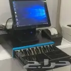 جهاز كاشير متكامل مربوط سوبرماركت ملابس مغسلة خضار مطاعم حلا