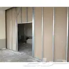 جبس بورد جدار _ دهانات جدار _ ديكورات محلات