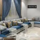 تنجيد وتفصيل مجالس وكنب وستائر ومساند