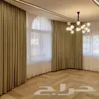 ستائر الويفي جوده وإتقان العمل تفصيل حسب الطلب بلاك اوت مخمل