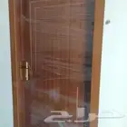 تفصيل ابواب خشب عاليه الجوده   مقاومه للرضه والرطوب