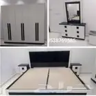غرف نوم وطنى جديده جاهزة شامل التوصيل والتركيب