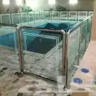 تصنيع درابزين سلم استانلس استيل تيواني وزجاج