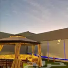جلسات بأنواعها_ومظلات وسواتر وجميع أعمال الحداده