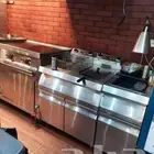 مطعم شرا معدات واغراض المطاعم والسوبر ماركة مخبز بقاله