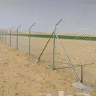 جميع انواع الشبوك مزارع مواقع حكوميه سياج خط في جميع انحاء ا