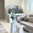 تاجير بكج كوشات بلون الوردي. والون الموف الرياض