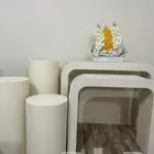 مدخل طاوله استقبال واستاند أسطواني