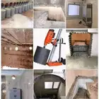 تخريم خرسانه وجدران وفتحات تهويه