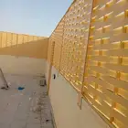 سواتر حديد مظلات سواتر تركيب سندويش بنل
