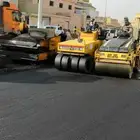 تنفيذ اعمال اسفلت وتربة