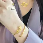 طقم سلسال وسواره بالاسم قمه الشياكه والاناقه