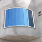 يوجد لدينا زجاج بلكونات استراحات وجهات محلات