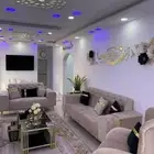 مجالس نسائيه فخمه معى اروع تصاميم لي ستائر الوايفي والعادي