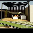 حداد مضلات سواتر برجولات هناجر قرميد شبوك_ملاعب