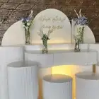 ملصق حفلات ومناسبات كوشات ستائر مداخل كراسي طاولات
