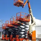 ايجار معدات ثقيله مان لفت سيزر لفت ديزل كهرباء