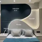 ملعم كل الديكور جبس بود . جبس عادى بديل الرخام بديل الخشب ب