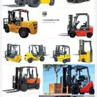 تاجير معدات ثقيلة رافعات شوكية فوركلفيت سكين