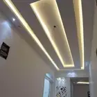 ديكورات جبسيه وبديل رخام وبديل الشي بورد