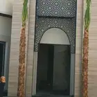 نخيل عربي واشنطني توريد وزراعه قلع وغرس صيانه