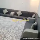 مجلس عربي تصميم وتنفيذ محل فضيله الشبيني للكنب والستائر