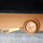 ركوة أو وعاء قهوه تحضير قهوة نحاس مقارب للذهب قديييم جدا