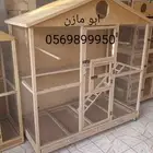 قفص طيور وقطط شبك طيور