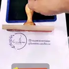 شعارك على ختم حسب المقاس والطلب ختم اختام