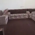 للبيع بسبب النقل مجلس كبير مع الفرشه مجلس دمياطي 3 قطع