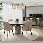 طاولات كلاسيك خشب زان طاولات طعام