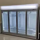 فريزر عرض BANCOOL باب زجاج