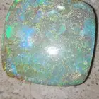 اوبال استرالي طبيعي قوس قزح مع شهادة