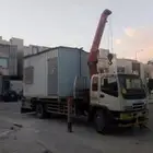 ونش سطحه كرين نقل غرف وموطير وبركسات طبليات دخل وخراج الرياض