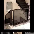 دربزين استيل بجميع اشكاله شبابيك مسكات جدار مسكات دورات مياه