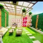 ديكورات داخليه ديكورات جدارية بديل رخام بديل خشب خزاىن معلقه