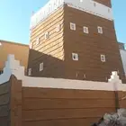 مؤسسه تراث عسير لترميم بيوت الطين وبناها