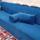 كنب 3 3 نظيف للبيع على حرف ال مع 2 مراكي وخداديات