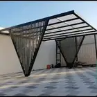 حداد ومظلات وسواتر برجولات ابواب حديد المنيو رفوف مستودعات م