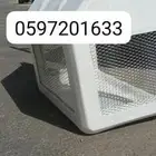 غطاء مكيف اغطية شفات طاردطيور شبك تيك