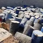 براميل بيومين فارغه